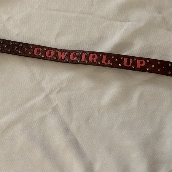 Western Belt Girls, Size 27”, Brown Leather. - Picture 4 of 6